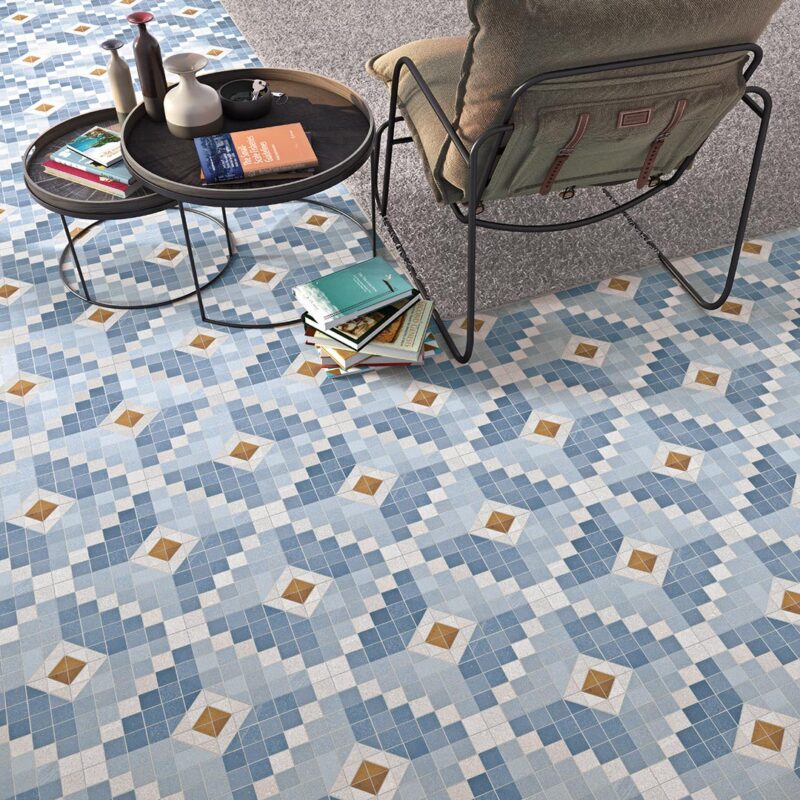 Patterned tiles