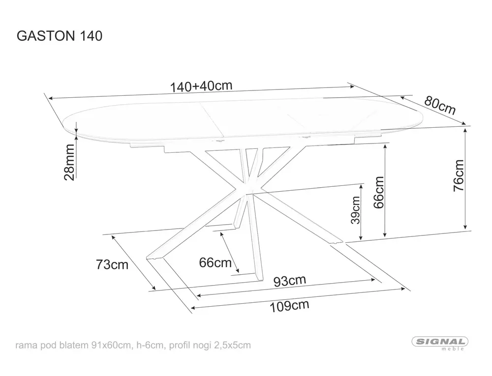 Gaston Table