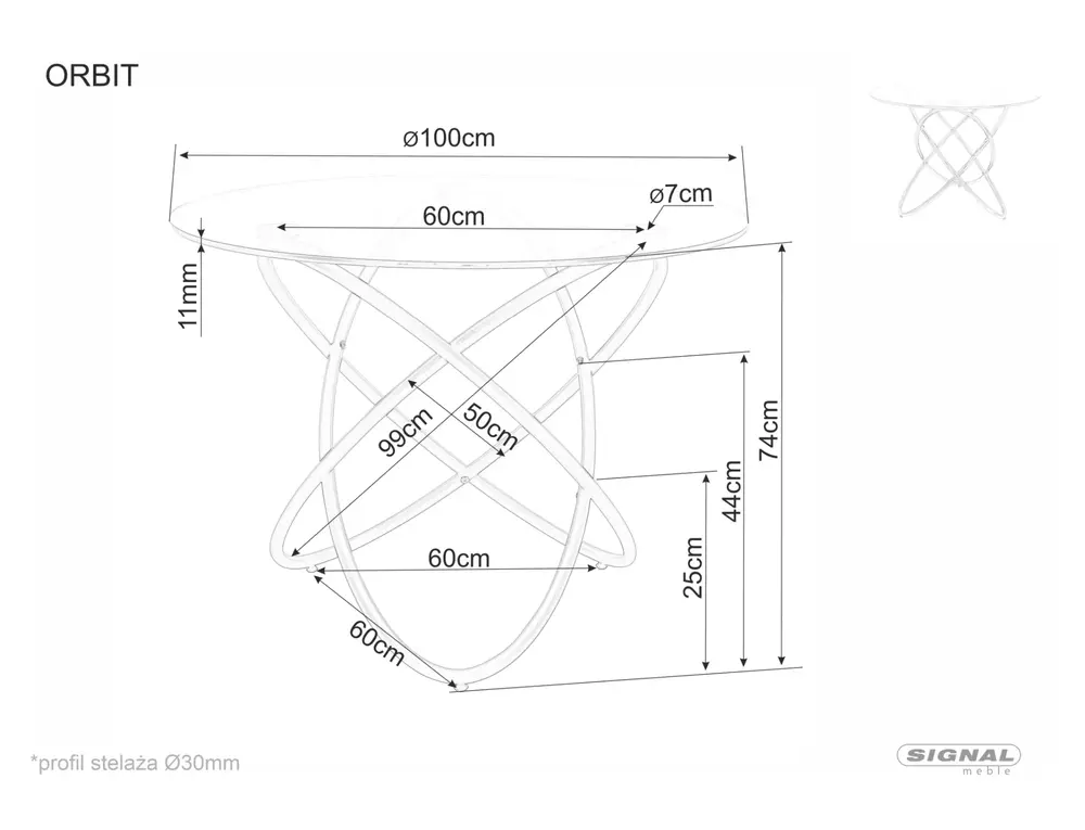 Orbit Table