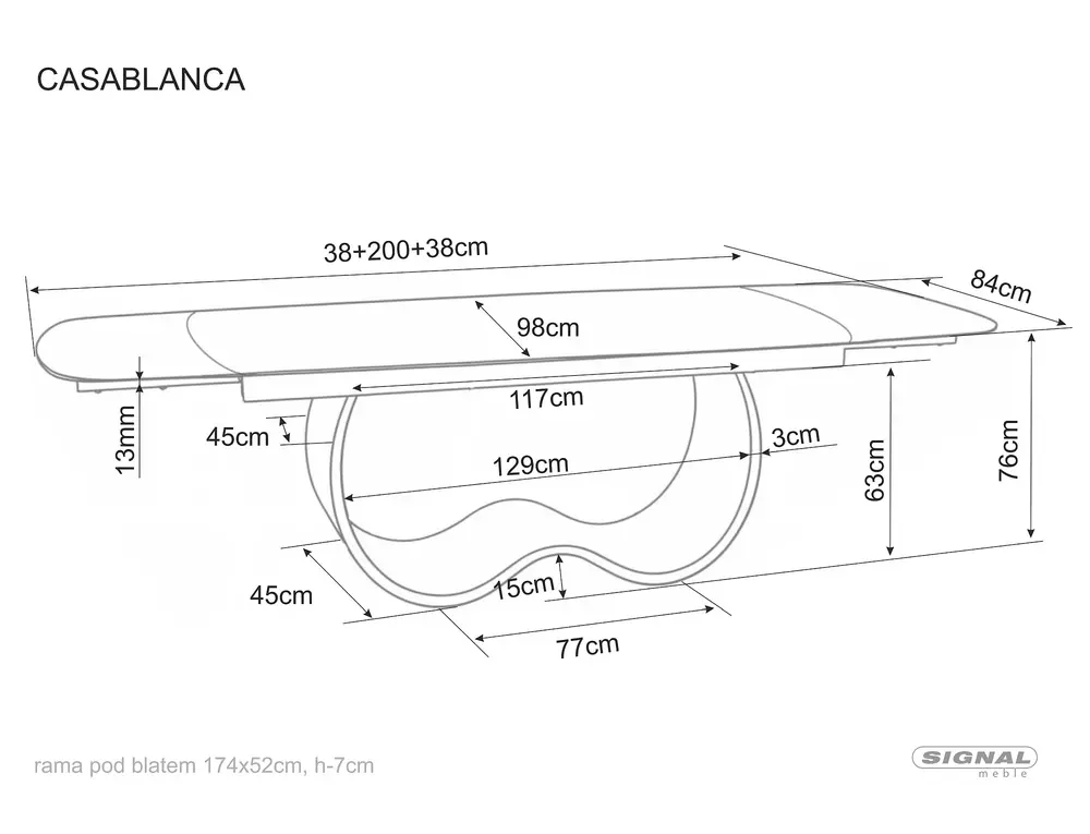 Casablanca Table