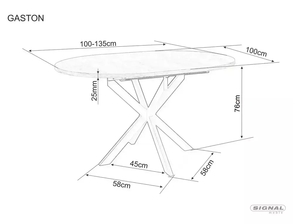 Gaston Table