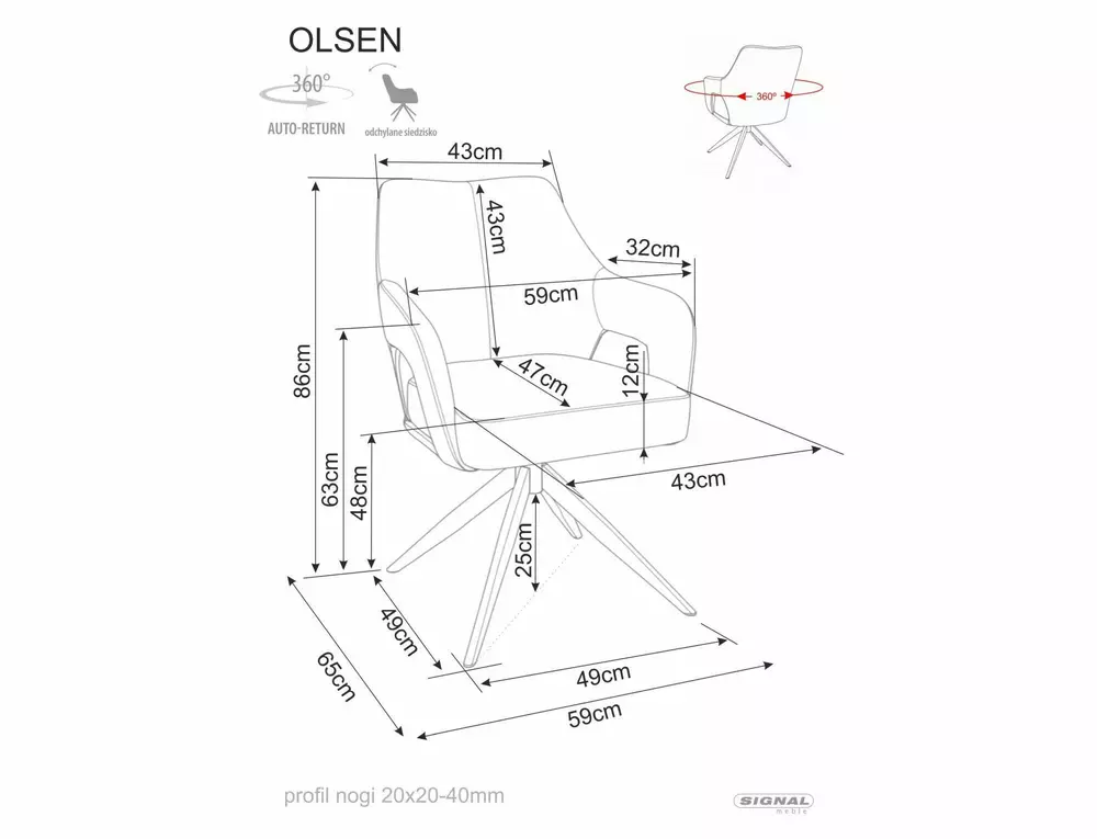 Olsen Noelle Chair