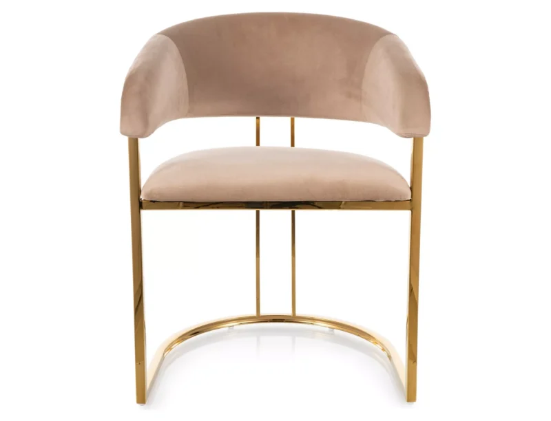 Tulipe Velvet Chair